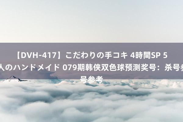 【DVH-417】こだわりの手コキ 4時間SP 5 30人のハンドメイド 079期韩侠双色球预测奖号：杀号参考