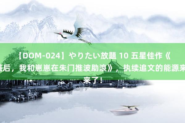 【DOM-024】やりたい放題 10 五星佳作《壮盛后，我和崽崽在朱门推波助浪》，执续追文的能源来了！